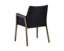 BERNADETTE DINING ARMCHAIR - BRAVO BLACK