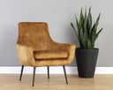 ALETTA LOUNGE CHAIR - NONO TAPENADE GOLD