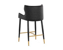 GIANNI COUNTER STOOL - DILLON STRATUS DILLON BLACK