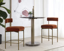 SENECA COUNTER STOOL - ANTIQUE BRASS DANNY RUST
