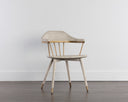DEMI DINING ARMCHAIR - GREY
