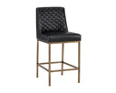 LEIGHLAND COUNTER STOOL - COAL BLACK