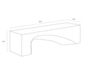 SOMA BENCH - WHITE