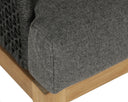 CAPRI LOUNGE CHAIR - NATURAL GRACEBAY GREY