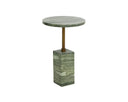 MIZANI END TABLE - MARBLE LOOK SAGE