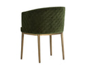 CORNELLA DINING ARMCHAIR - FOREST GREEN