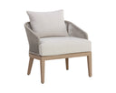 CAPRI LOUNGE CHAIR - DRIFT BROWN PALAZZO CREAM