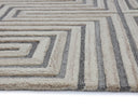 OSLOW HAND-TUFTED RUG - BEIGE GREY 6 X 9
