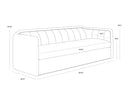 BIRRIT SOFA - ALASKA HEDGEHOG BROWN