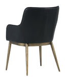 FRANKLIN DINING ARMCHAIR - VINTAGE BLACK