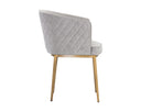 CORNELLA DINING ARMCHAIR - POLO CLUB STONE
