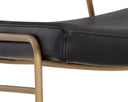 BRINLEY DINING CHAIR - GOLD NIGHTFALL BLACK CHACHA GREY