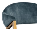BURGOS DINING ARMCHAIR - NONO PETROL