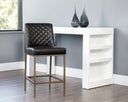 LEIGHLAND COUNTER STOOL - COAL BLACK