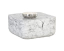 STRUT COFFEE TABLE - MARBLE LOOK