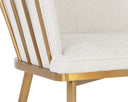 CAILY DINING ARMCHAIR - POLO CLUB MUSLIN