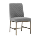 LEIGHLAND DINING CHAIR - DARK GREY