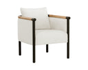 WILDER LOUNGE CHAIR - HEATHER IVORY TWEED