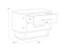 EZEKIEL NIGHTSTAND - Default Title
