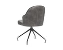 BRETTA SWIVEL DINING CHAIR - OVERCAST GREY