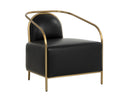 CICERO LOUNGE CHAIR - CANTINA BLACK