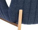 LUCANO DINING ARMCHAIR - BELFAST NAVY