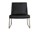 ANTON LOUNGE CHAIR - VINTAGE BLACK