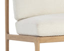 ELANOR LOUNGE CHAIR - LIGHT OAK ALTRO WHITE