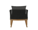 CAPRI LOUNGE CHAIR - NATURAL GRACEBAY GREY