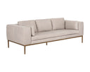BURR SOFA - BALI BONE LEATHER