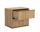 Vesper Nightstand - RUSTIC OAK
