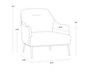 CAMERON LOUNGE CHAIR - NONO RUST