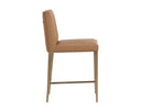 WILBUR COUNTER STOOL - MILLIKEN COGNAC