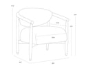 SIGRID LOUNGE CHAIR - Default Title