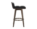 ARIZONA SWIVEL BARSTOOL - BRAVO BLACK