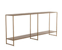 EIFFEL CONSOLE TABLE - ANTIQUE BRASS