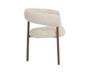 ONIVA DINING ARMCHAIR - ANTIQUE BRONZE NOAH ECRU