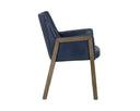 BERNADETTE DINING ARMCHAIR - BRAVO ADMIRAL