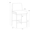 LATHAN COUNTER STOOL - GERALT LINEN
