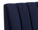 KOSOVO BANQUETTE - BROWN ABBINGTON NAVY