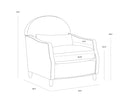 CYNTHIA LOUNGE CHAIR - Default Title
