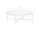 ETHEL OTTOMAN - ROUND PICCOLO PEBBLE