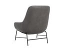 LUCIER LOUNGE CHAIR - BELFAST HEATHER GREY BRAVO ASH