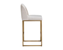 NEVIN COUNTER STOOL - POLO CLUB MUSLIN