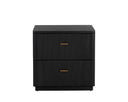 ETIENNE NIGHTSTAND - BLACK