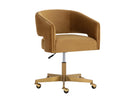 CLAREN OFFICE CHAIR - GOLD SKY