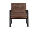 STERLING LOUNGE CHAIR - MISSOURI MAHOGANY LEATHER