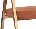 BURGOS DINING ARMCHAIR - BELFAST RUST