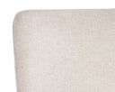 MARIE DINING CHAIR - BELFAST OATMEAL BRAVO COGNAC
