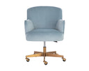 KARINA OFFICE CHAIR - CORNFLOWER BLUE SKY